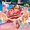 4E’s Novelty 4 Pack Inflatable Donut Floaties - 30’’ Swim Ring Pool Floats for Kids & Adults Beach & Pool Toys